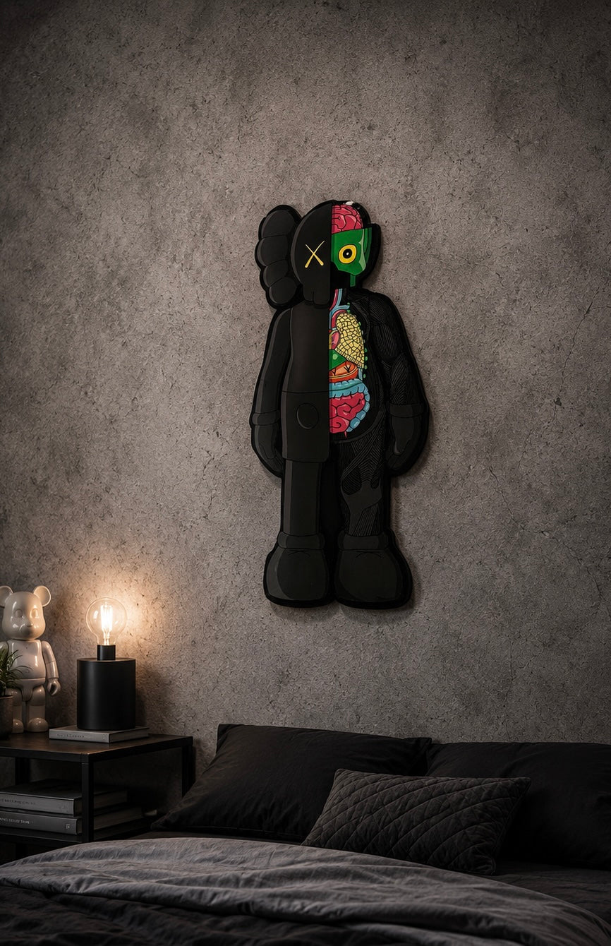 Kaws Babe Wall Art