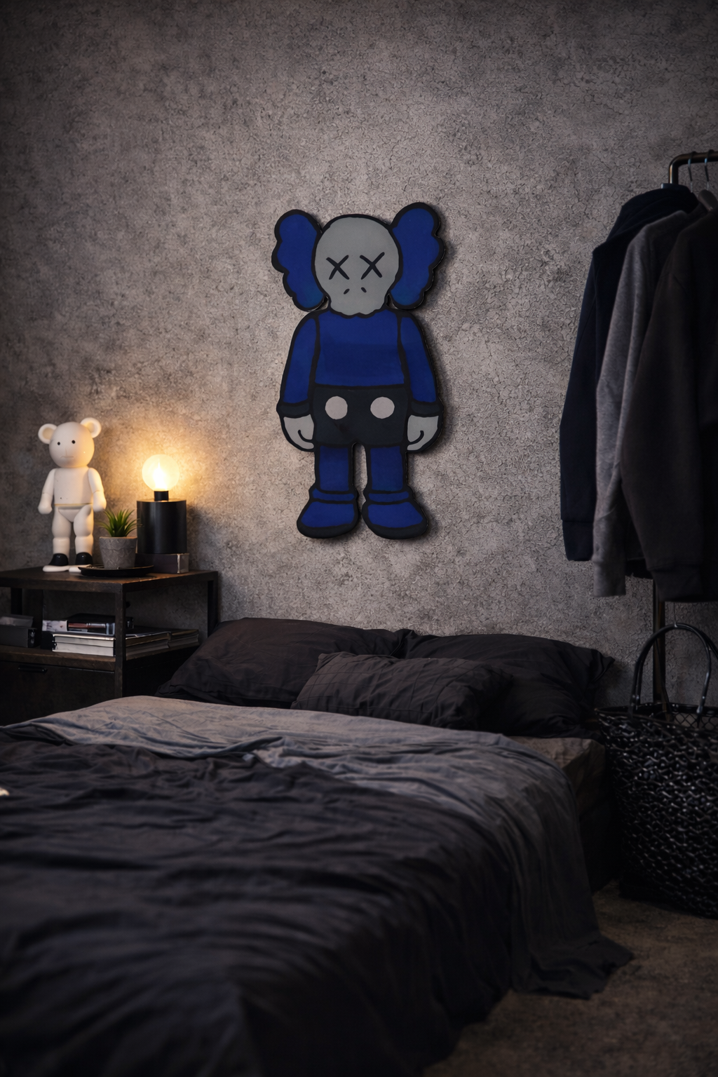 KAWS Babe Epoxy Wall Art