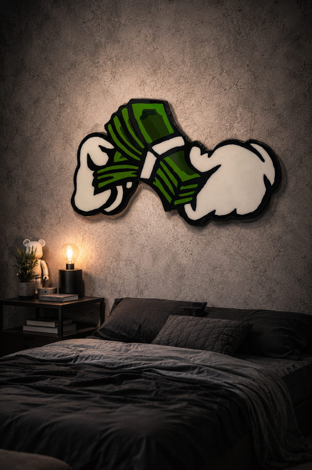 Money Hand Wall Art
