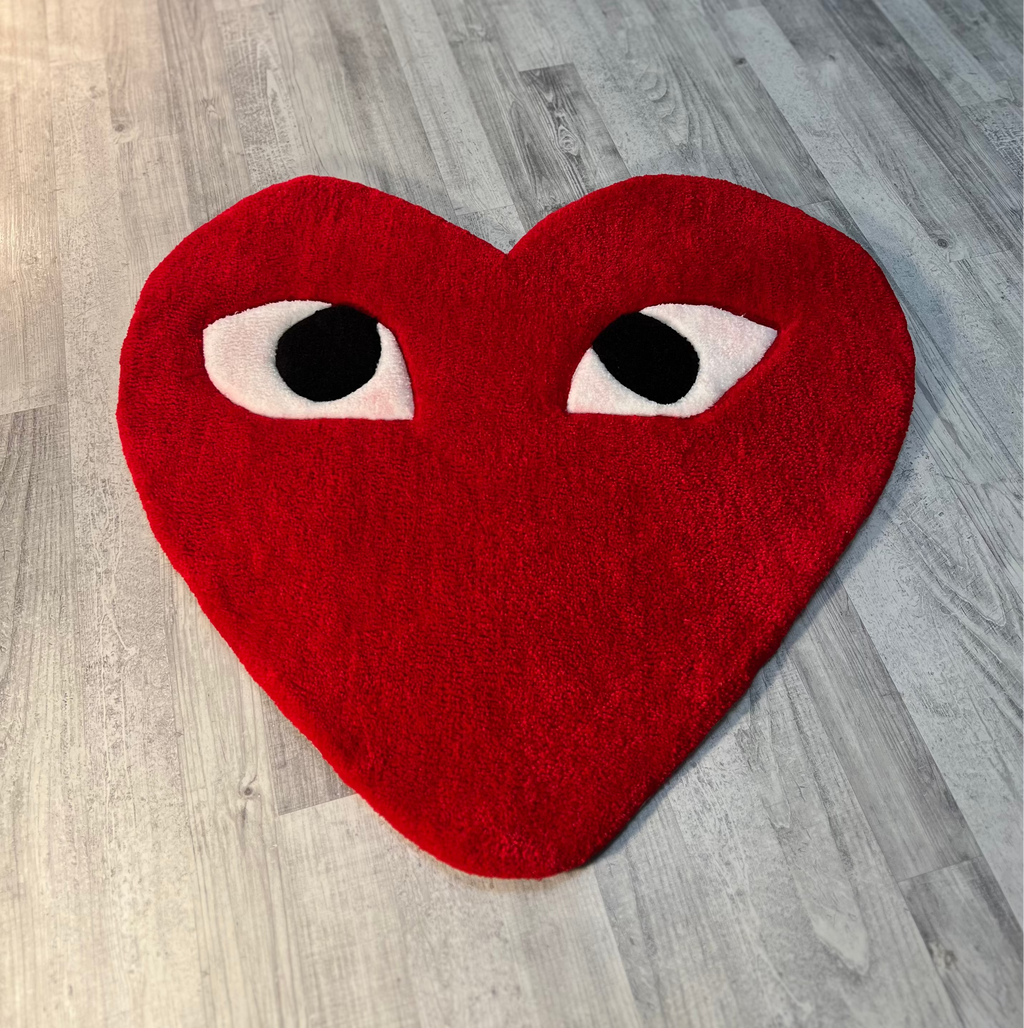 Red Heart Rug