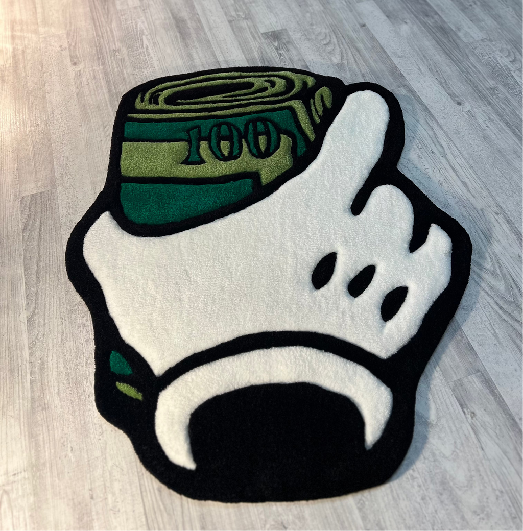 Money Hand Rug