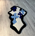 Blue Cross Rug